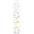 SBIECO DI COTONE STAMP. NUVOLE - BIA62 - CONF. 25 METRI